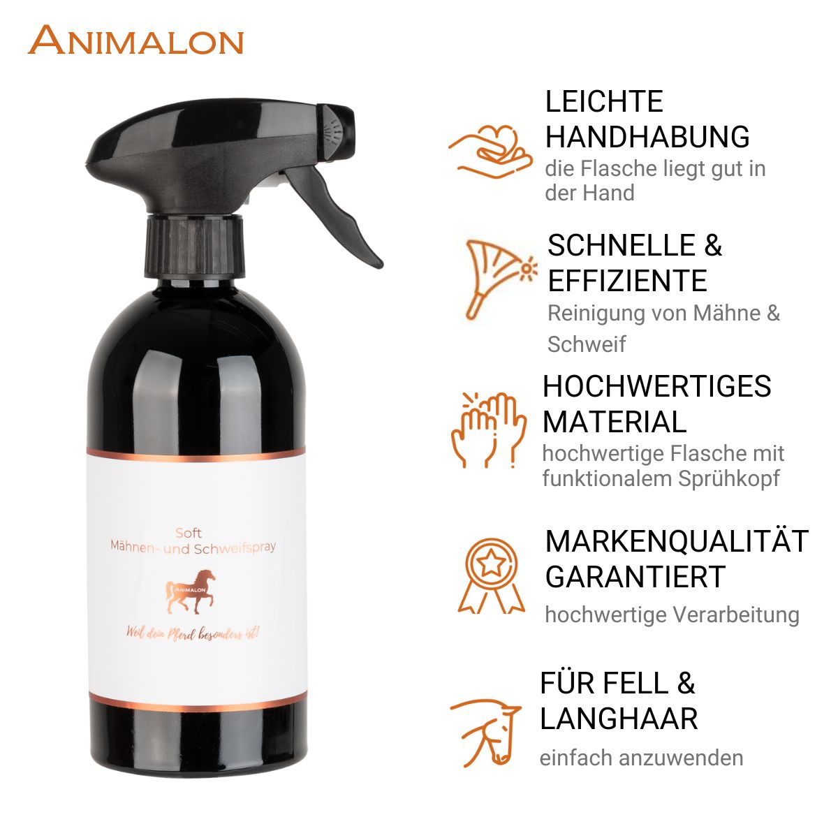 Soft Mähnen- & Schweifspray 500ml