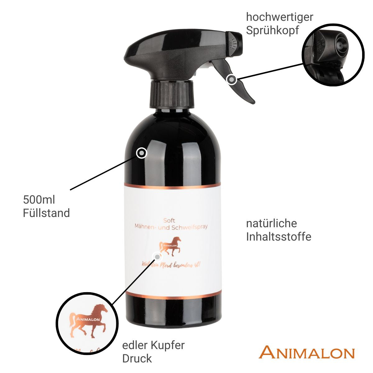 Soft Mähnen- & Schweifspray 500ml