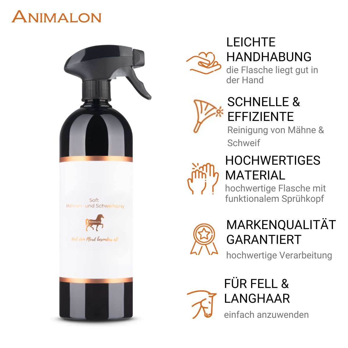 Soft Mähnen- & Schweifspray 1L