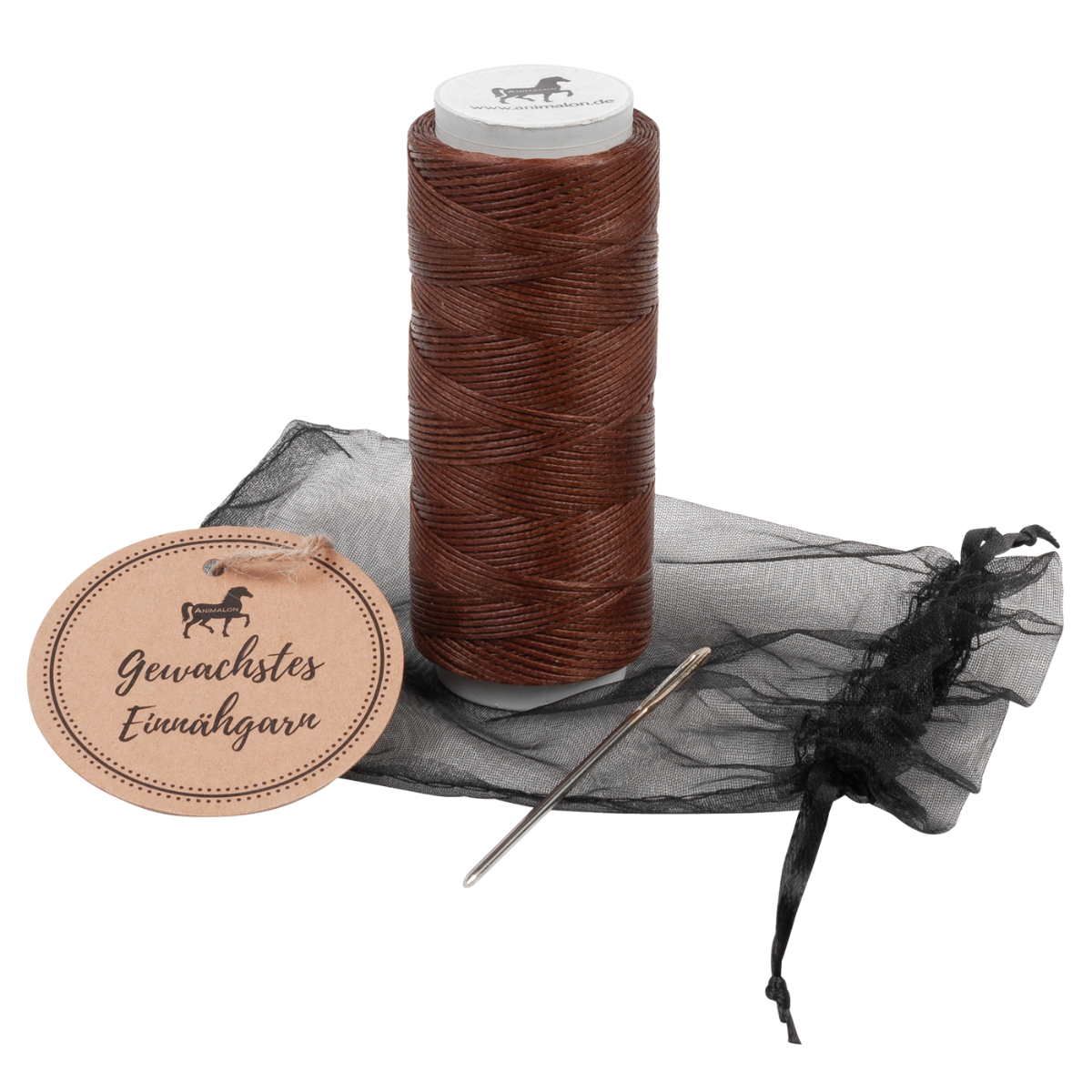 Einnähgarn gewachst