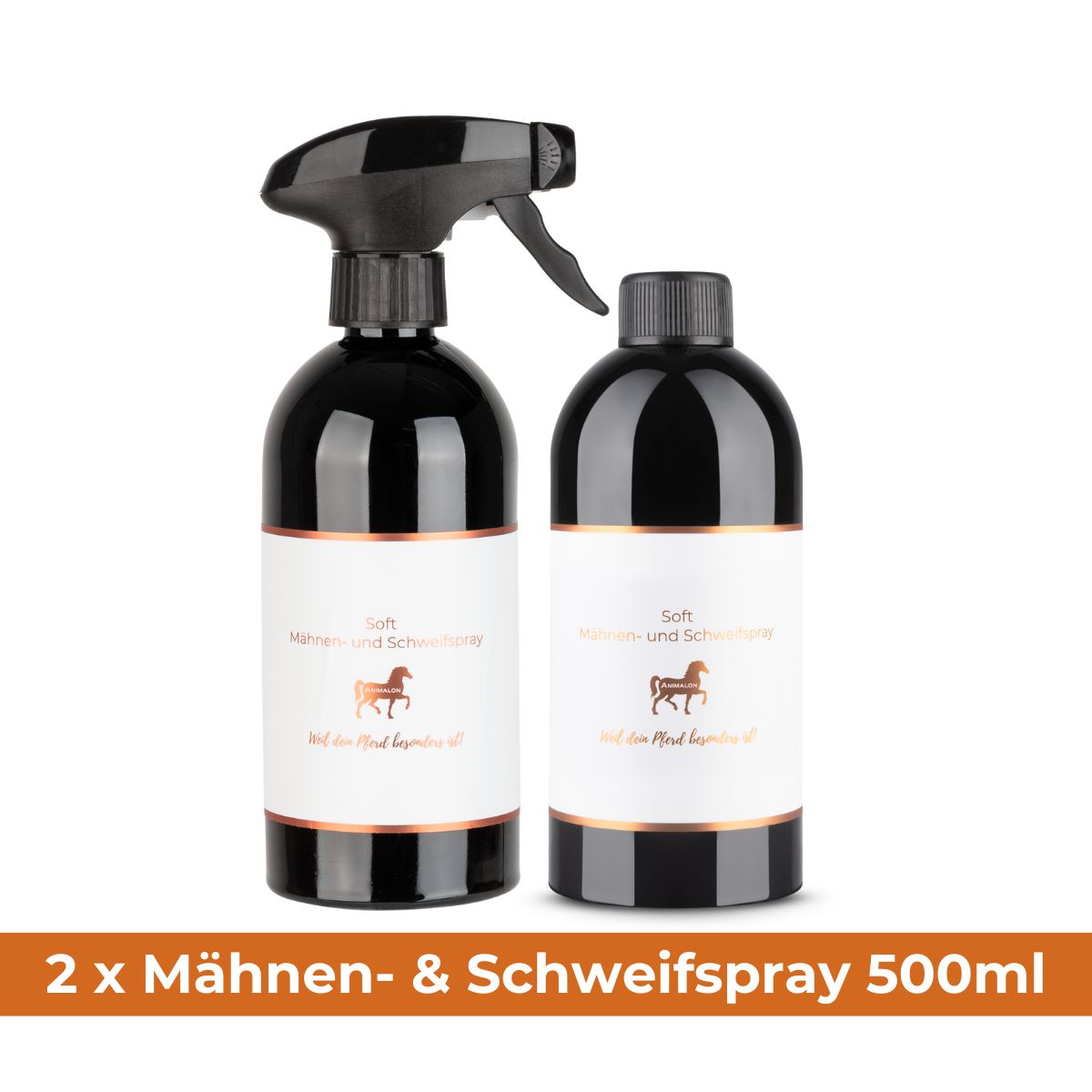 Soft mane and tail spray